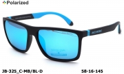 James BROWNE очки JB-325 C-MB/BL-D polarized