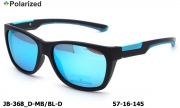 James BROWNE очки JB-368 D-MB/BL-D polarized