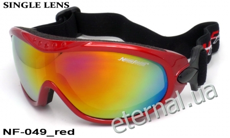 лыжные очки NF-049 red
