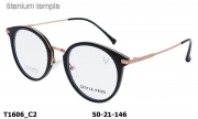 Оправа Gentle Fawn T1606 C2 Titanium temple