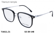 Оправа Gentle Fawn T1613 C1 Titanium temple