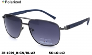 James BROWNE очки JB-1059 B-GN/BL-A2 polarized