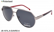 James BROWNE очки JB-1078 A-GUN/RD-A polarized