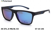 James BROWNE очки JB-375 D-MB/BL-D2 polarized