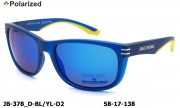 James BROWNE очки JB-378 D-BL/YL-D2 polarized