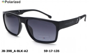 James BROWNE очки JB-398 A-BLK-A2 polarized