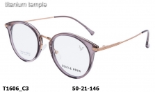 Оправа Gentle Fawn T1606 C3 Titanium temple
