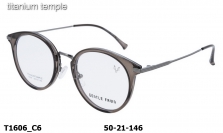 Оправа Gentle Fawn T1606 C6 Titanium temple