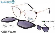 Оправа Katrin Jones KJ0037 COL.001 Clip-on Blue Blocker