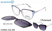 Оправа Katrin Jones KJ0040 COL.002 Clip-on Blue Blocker