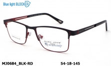 Оправа MARC JOHN MJ0684 BLK/RD Blue Blocker