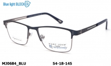 Оправа MARC JOHN MJ0684 BLU Blue Blocker