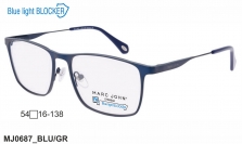 Оправа MARC JOHN MJ0687 BLU/GR Blue Blocker