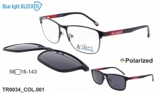 Оправа Thom RICHARD TR0034 COL.001 Clip-on Blue Blocker