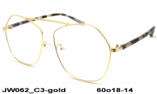 Имиджевые очки оправа iF-JW062 C3 gold
