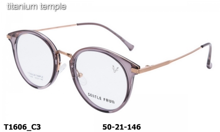 Оправа Gentle Fawn T1606 C3 Titanium temple