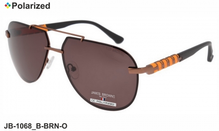 James BROWNE очки JB-1068 B-BRN-O polarized