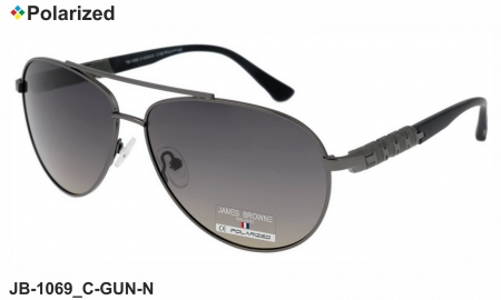 James BROWNE очки JB-1069 C-GUN-N polarized