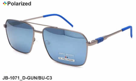James BROWNE очки JB-1071 D-GUN/BU-C3 polarized