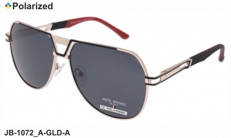 James BROWNE очки JB-1072 A-GLD-A polarized