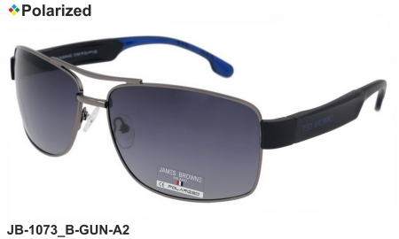 James BROWNE очки JB-1073 B-GUN-A2 polarized