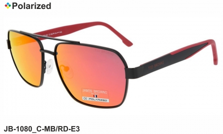 James BROWNE очки JB-1080 C-MB/RD-E3 polarized