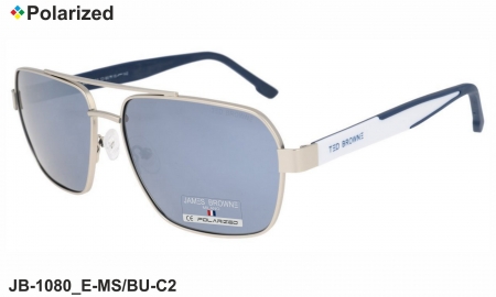 James BROWNE очки JB-1080 E-MS/BU-C2 polarized