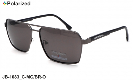 James BROWNE очки JB-1083 C-MG/BR-O polarized