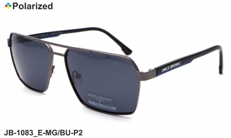 James BROWNE очки JB-1083 E-MG/BU-P2 polarized