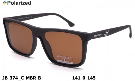 James BROWNE очки JB-374 C-MBR-B polarized