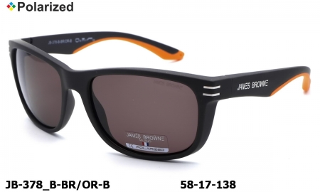 James BROWNE очки JB-378 B-BR/OR-B polarized