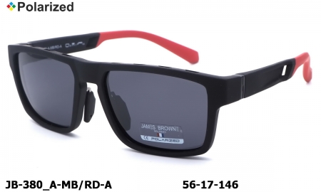 James BROWNE очки JB-380 A-MB/RD-A polarized