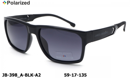 James BROWNE очки JB-398 A-BLK-A2 polarized