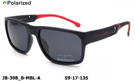 James BROWNE очки JB-398 B-MBL-A polarized