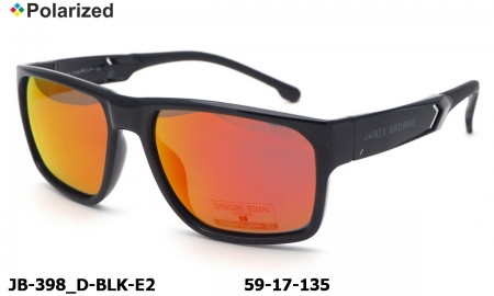 James BROWNE очки JB-398 D-BLK-E2 polarized