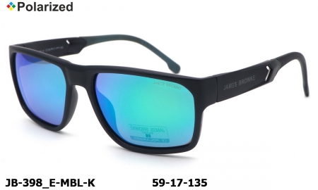 James BROWNE очки JB-398 E-MBL-K polarized
