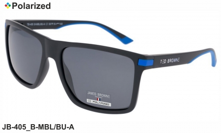 James BROWNE очки JB-405 B-MBL/BU-A polarized