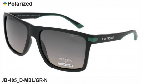 James BROWNE очки JB-405 D-MBL/GR-N polarized