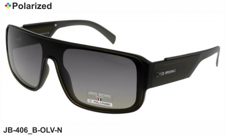 James BROWNE очки JB-406 B-OLV-N polarized
