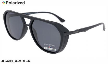 James BROWNE очки JB-409 A-MBL-A polarized
