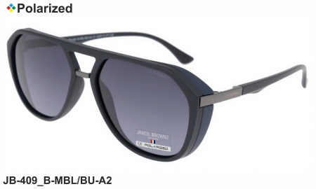 James BROWNE очки JB-409 B-MBL/BU-A2 polarized