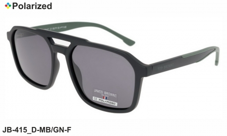 James BROWNE очки JB-415 D-MB/GN-F polarized