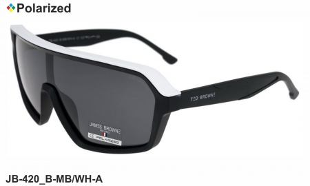 James BROWNE очки JB-420 B-MB/WH-A polarized