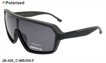 James BROWNE очки JB-420 C-MB/GN-F polarized