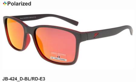James BROWNE очки JB-424 D-BL/RD-E3 polarized