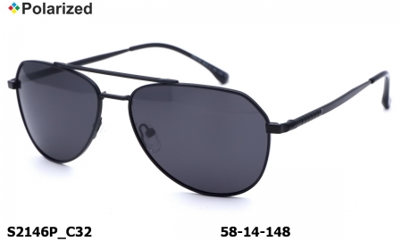 KAIZI MILANO очки S2146P C32 titanium polarized