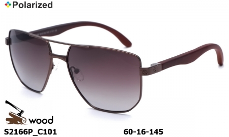 KAIZI MILANO очки S2166P C101 wood polarized