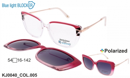 Оправа Katrin Jones KJ0040 COL.005 Clip-on Blue Blocker