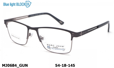 Оправа MARC JOHN MJ0684 GUN Blue Blocker