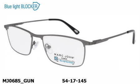 Оправа MARC JOHN MJ0685 GUN Blue Blocker